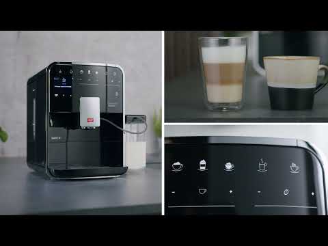 MELITTA F83/0-102 BARISTA T SMART automatinis kavos aparatas, juoda video