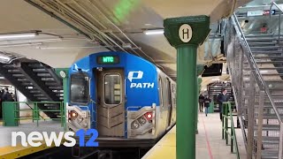 What it is like riding on a PATH Train from Hoboken to One World Trade | News 12