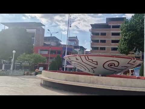 Plaza de armas de Jaén, Cajamarca Perú 