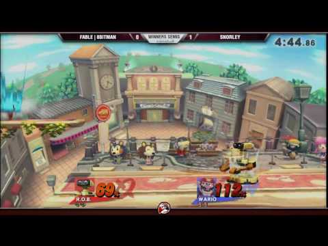 VS Weekly 3/2/17 - Winners Semis - 8Bitman (ROB) vs. Snorley (Wario) - Smash 4