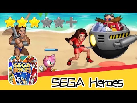 SEGA Heroes: Puzzle RPG Quest Level 5-6 Walkthrough Super Classic Game Recommend index three stars