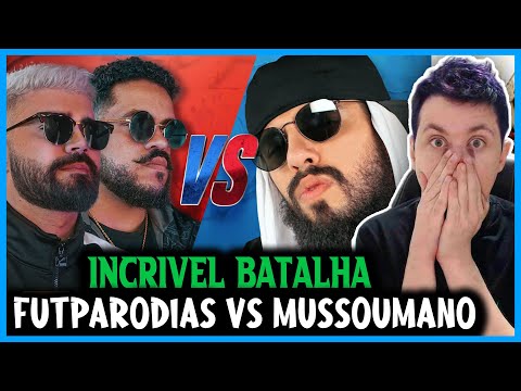 [QUE BATALHA F*&%] REACT FutParódias Vs. Mussoumano - Batalha de Youtubers