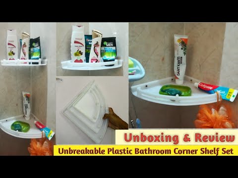 Plastic unbreakable corner set