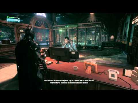 BATMAN™: ARKHAM KNIGHT Everyones reaction to Bruce Wayne at GCPD