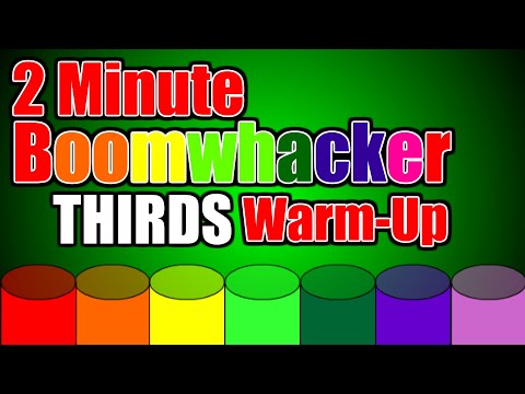 Boomwhacker Warm-Up | Thirds Ascending