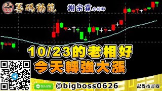【大戶羅盤籌碼動能】 #謝宗霖1103，10/23的老相好 今天轉強大漲 (圖)