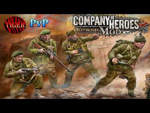 CoH Blitzkrieg Mod PvP _  3v3 Commandos Horde - old v5.3.6