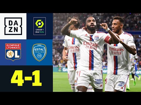 Lacazette trifft schon wieder! Olympique gewinnt souverän: Lyon – Troyes 4:1 | Ligue 1 | DAZN