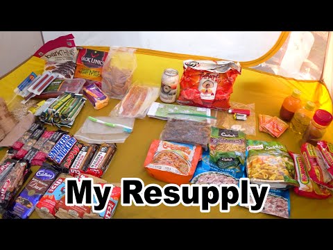 What's in my PCT Resupply?