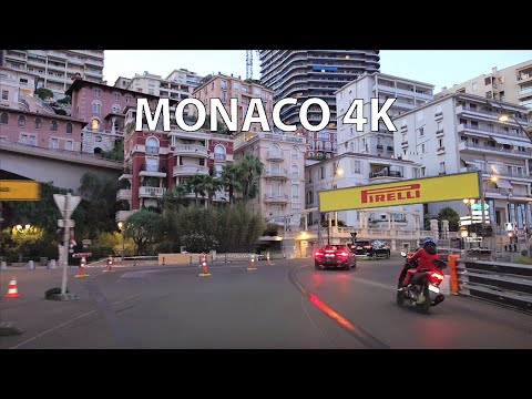 Monaco 4K - Billionaires' Playground - Sunset Drive