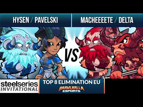 Hysen & Pavelski vs Macheeeete & Delta - Top 8 Elimination - SteelSeries Invitational 2022 - EU 2v2