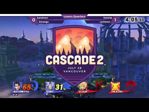 Cascade 2 Doubles: Losers Quarters - Sandman/Zerango vs Lemmon/Kantrip