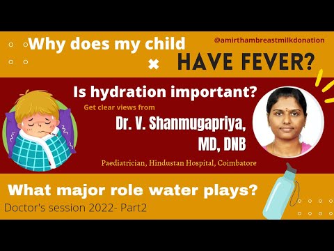 Doctor's session2022 | Dr.Shanmugapriya | Amirtham Breastmilk Donation | Child health -Pediatrician