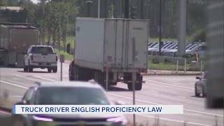 New law requires commercial truck drivers in Alabama to speak English