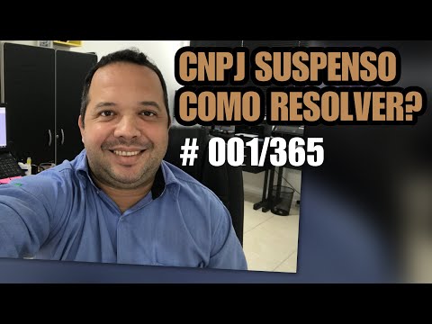 CNPJ SUSPENSO POR INCONSISTÊNCIA CADASTRAL | COMO RESOLVER? | DICA 001/365