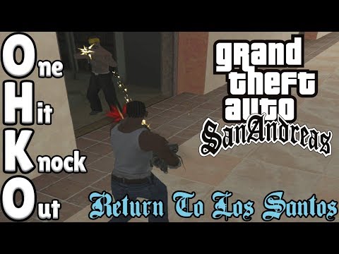GTA San Andreas - ONE HP SPEEDRUN - Return To Los Santos