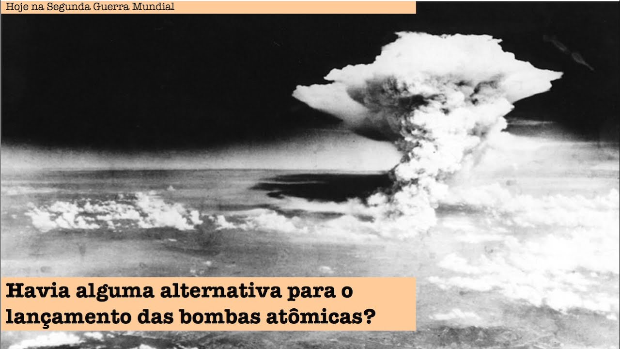 Havia alguma alternativa para o lançamento das bombas atômicas?