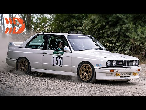 BMW M3 Rally Car - Pure Sound at Firle Beacon