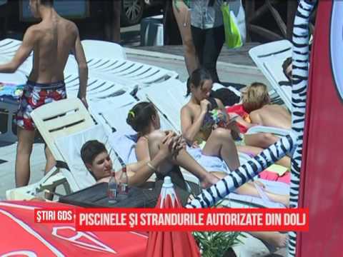 Piscinele si strandurile autorizate din Dolj