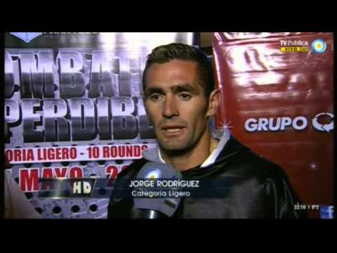 Federico MALASPINA Interview previa Jorge RODRIGUEZ