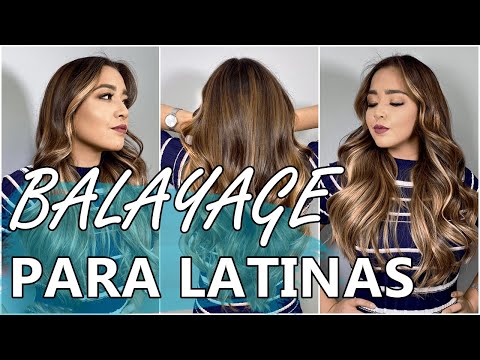 BALAYAGE FOR LATINAS - Step by Step