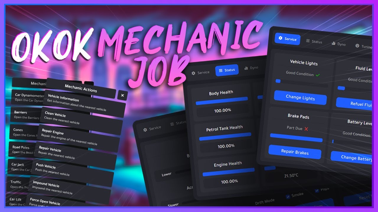 OKOK MECHANIC JOB