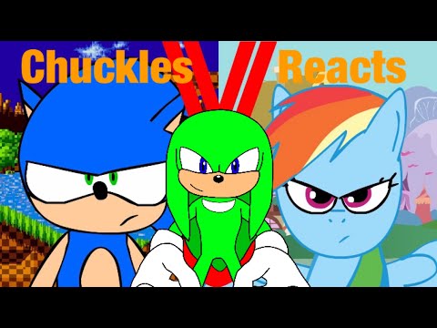 Who won? Chuckles reacts to Sonic vs Rainbow Dash