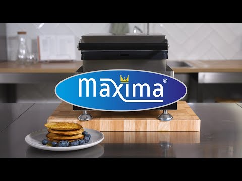 Maxima Gastro Pfannkuchenmacher - 4 Pfannkuchen - Jeweils Ø10 cm