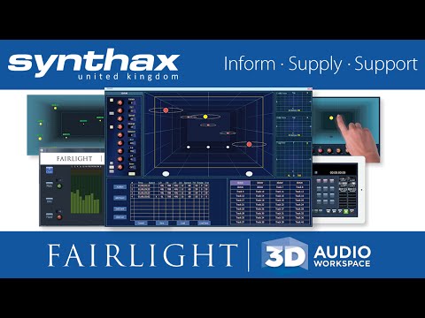 Fairlight 3DAW at BVE 2016