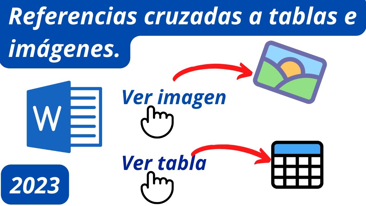 ¿Cómo se hace referencia a una tabla en Word? VALETRY