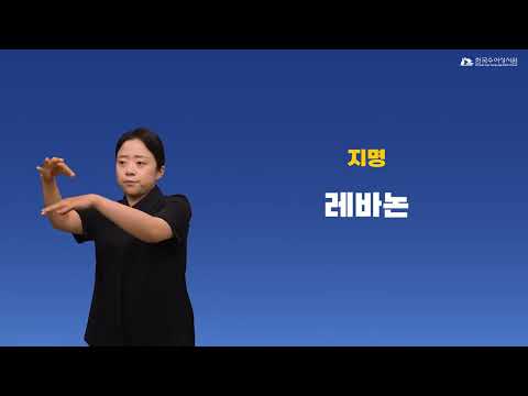 레바논 수어