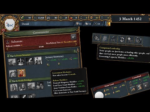 This is the most unique, fun and overpowered Game Mechanic of EU4 1.35 that you never saw before!!