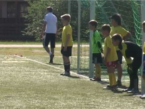 Ventspilī notiek futbola nometne