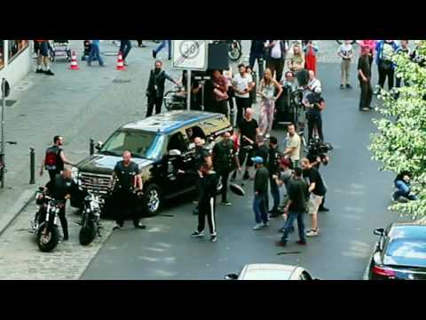 4 Blocks Dreharbeiten - Schlägerei Berlin Neukölln