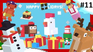 CROSSY ROAD CHRISTMAS Update! | 2 NEW Secret Characters & 7 Others | ☆11 Xmas Holiday Time!
