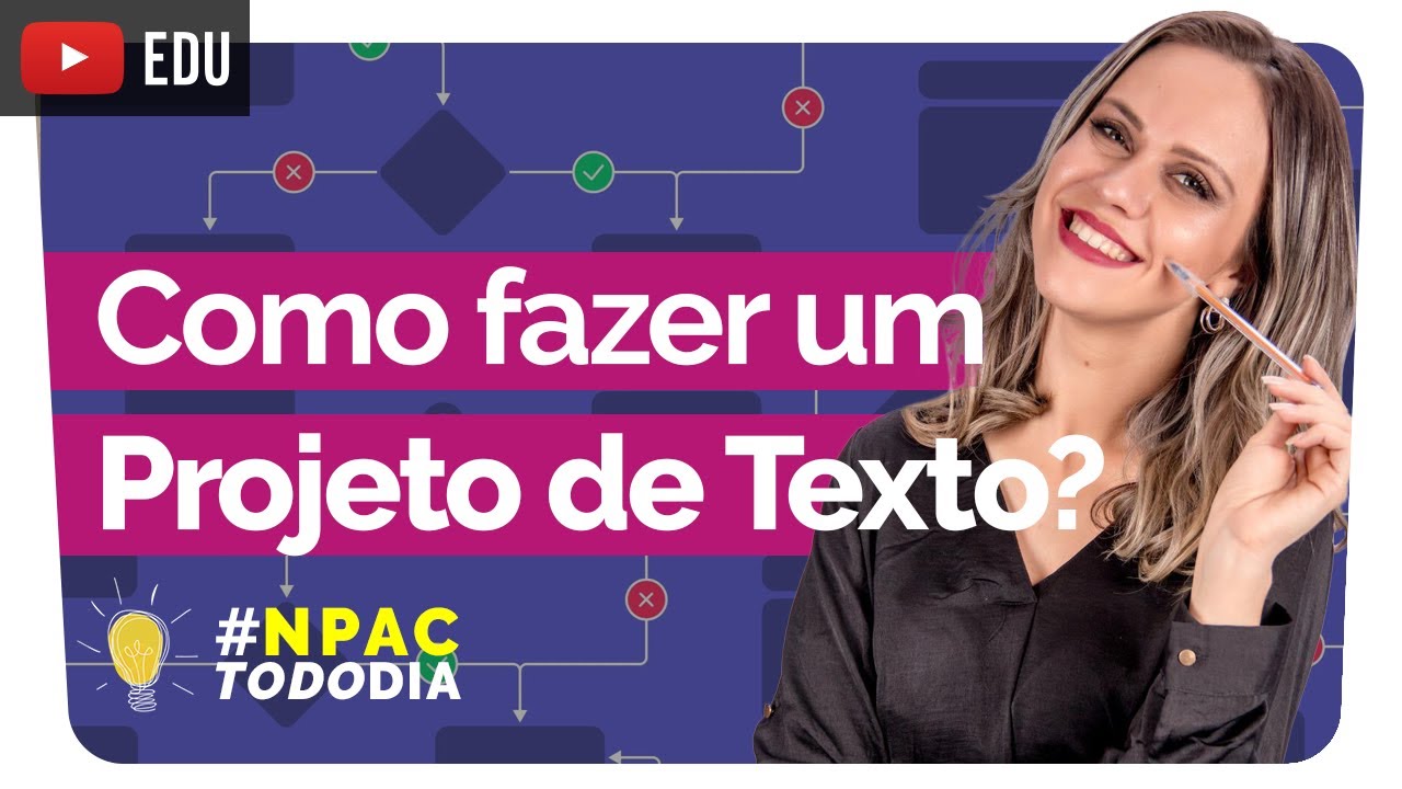 Projeto de texto: o que é e como fazer? | Redação e Dissertação | Maria Queiroga | Enem 2021