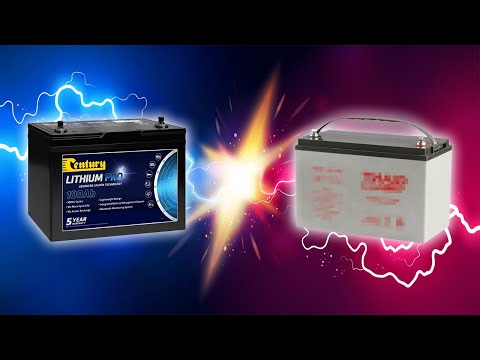 Should you choose Lithium or AGM Deep Cycle batteries? It depends...