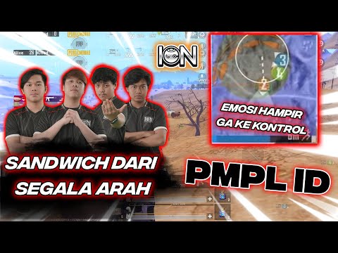 PANAS! SANDWICH DARI SEGALA ARAH... MIRAMAR FOR ION - PMPL ID / PUBGM INDONESIA