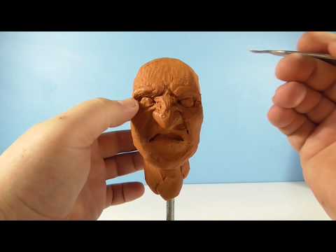 Sculpting Timelapse Freddy Krueger from Bignait sculpt
