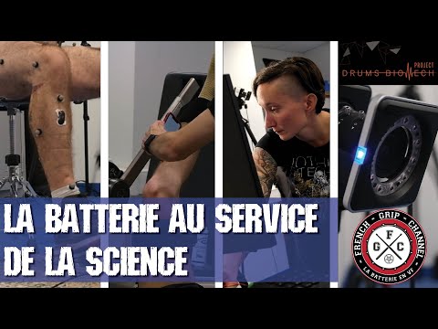 BATTERIE, SCIENCE et DOUBLE PEDALE - Le projet DRUMS BIOMECH #anklemotion #biomecanique