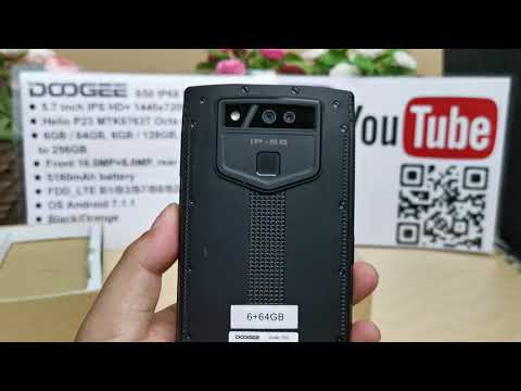 Review Unboxing DOOGEE S50 IP68 5.5 inch 6GB/64GB 6GB/128GB Rugged Smart phone