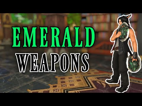 All Emerald Extreme Trial Weapons (FFXIV Patch 5.4)