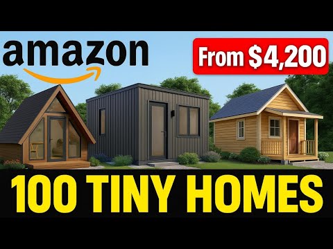100 Amazon Prefab Tiny Homes You Can Actually Buy (Many Under $10K)