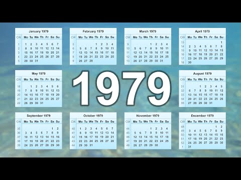 1979 Calendar