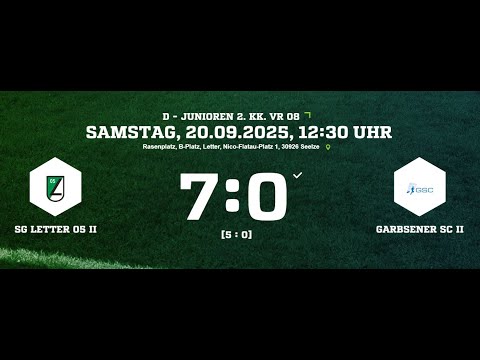 Garbsener SC II - SG Letter 05 II  20/09/2025