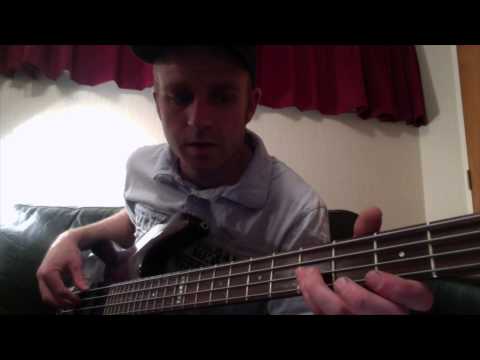 The 1 5 8 pattern, and finger strength. Bass lesson 8