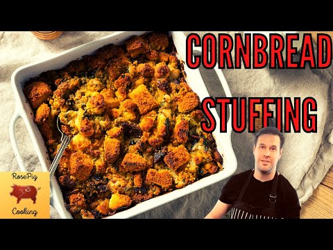 Holiday Recipes 2023 | Cornbread Stuffing Recipe With Homemade Cornbread
