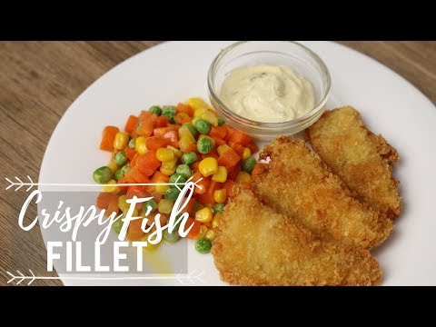 Crispy Fish Fillet ( Breaded Fried Fish Recipes ) - Pinoy Recipes