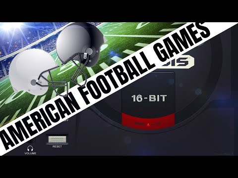 SEGA Mega Drive / Genesis: All American Football & Rugby Games