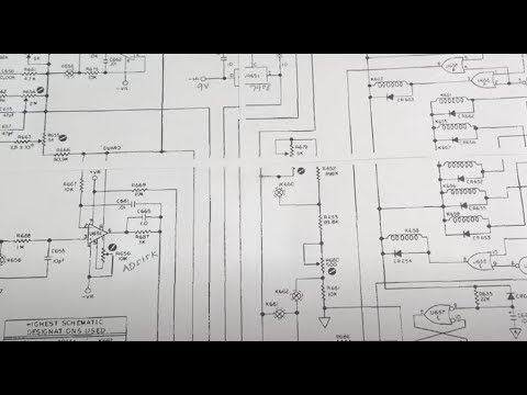 #784 Keithley 619 Block Diagram and Schematic